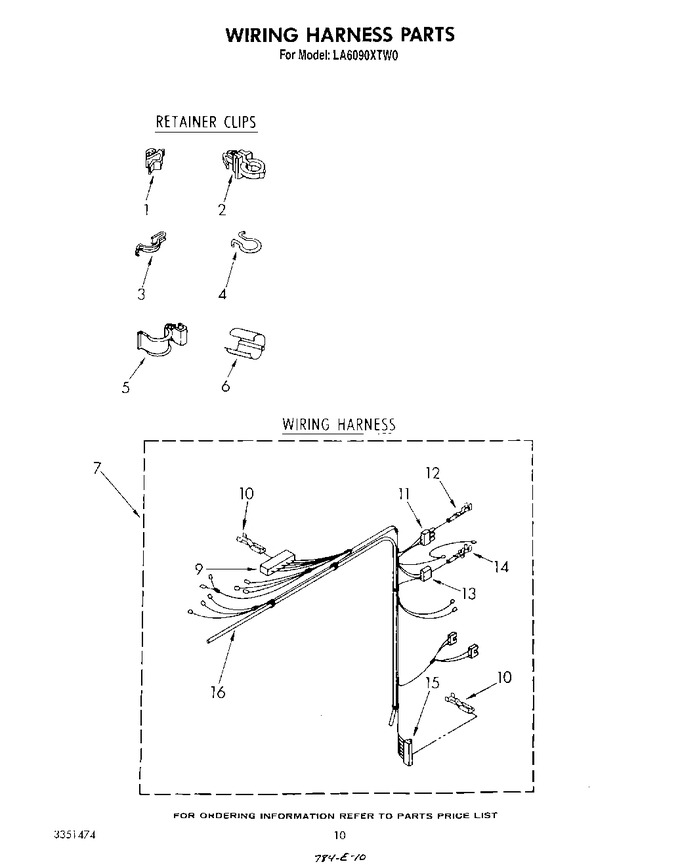 Diagram for LA6090XTG0