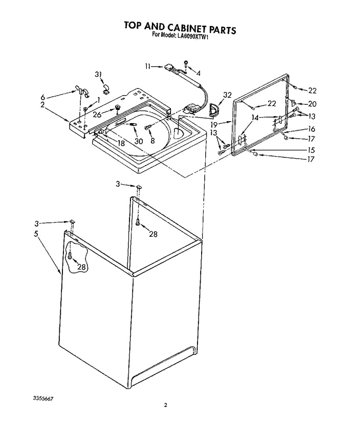 Diagram for LA6090XTW1