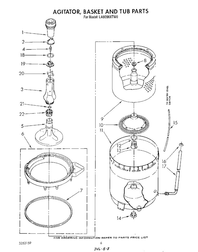 Diagram for LA6098XTF0