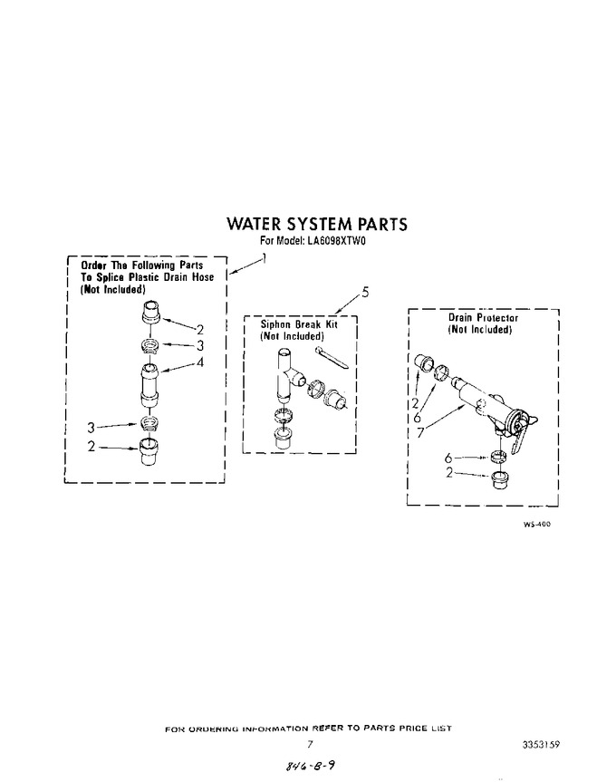Diagram for LA6098XTF0
