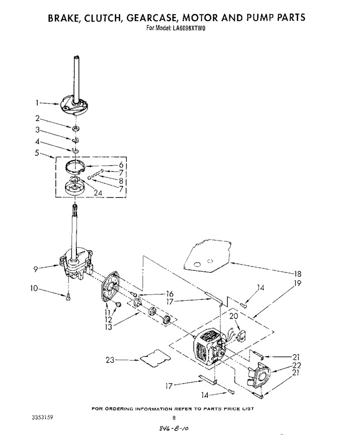 Diagram for LA6098XTF0