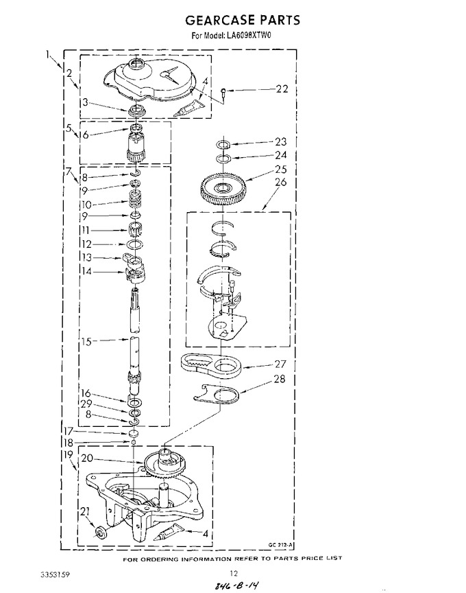 Diagram for LA6098XTF0
