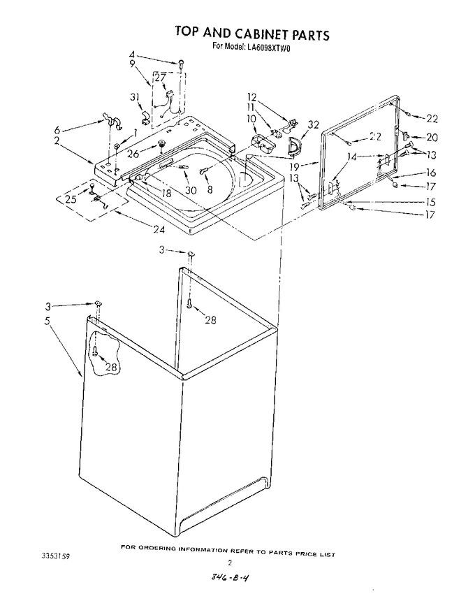 Diagram for LA6098XTF0