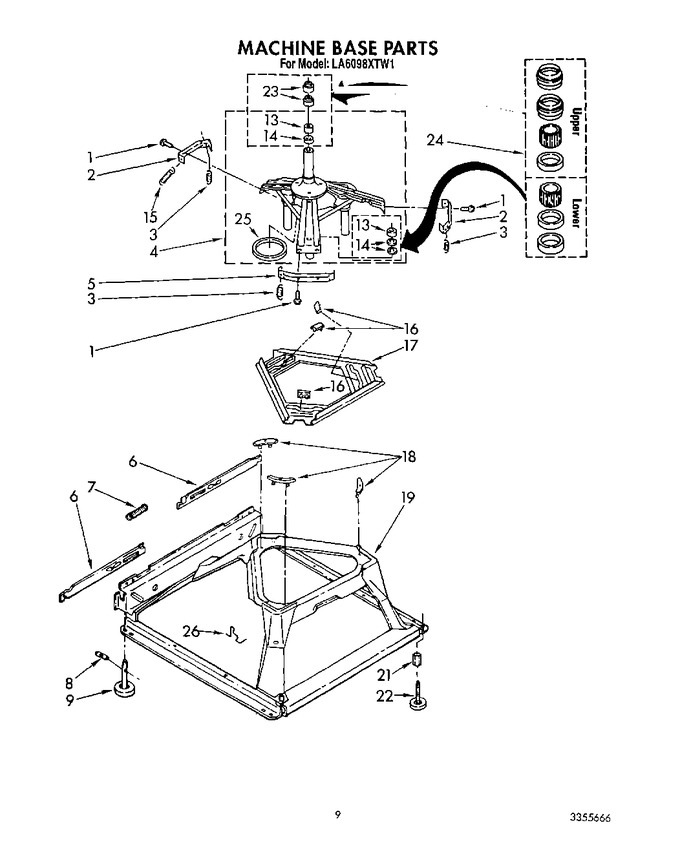 Diagram for LA6098XTN1