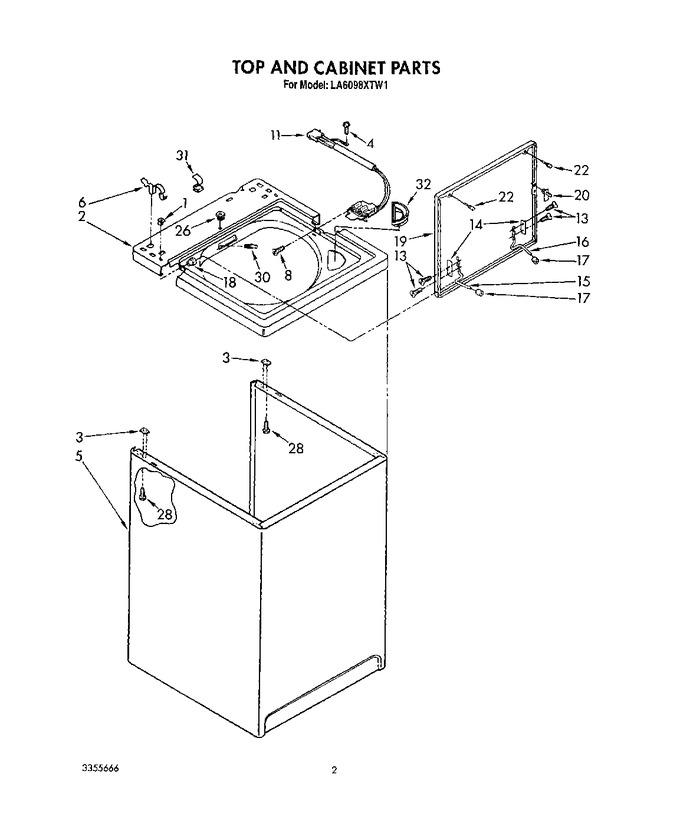 Diagram for LA6098XTN1