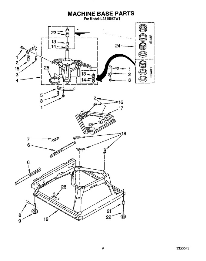 Diagram for LA6150XTG1