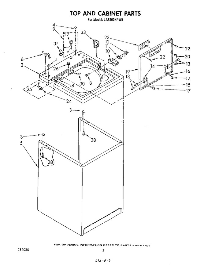 Diagram for LA6300XPW5