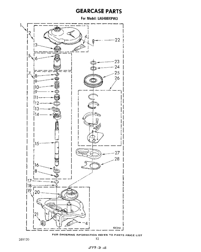Diagram for LA6400XPW3