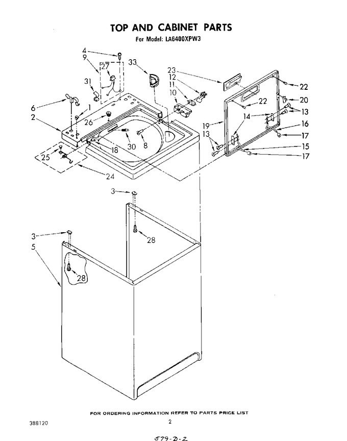 Diagram for LA6400XPW3