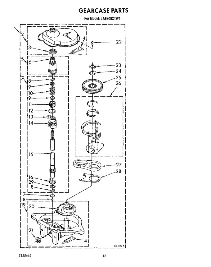 Diagram for LA6800XTG1