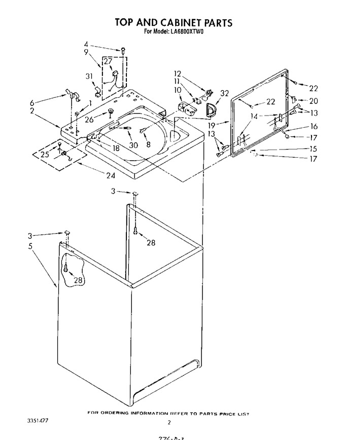 Diagram for LA6800XTW0