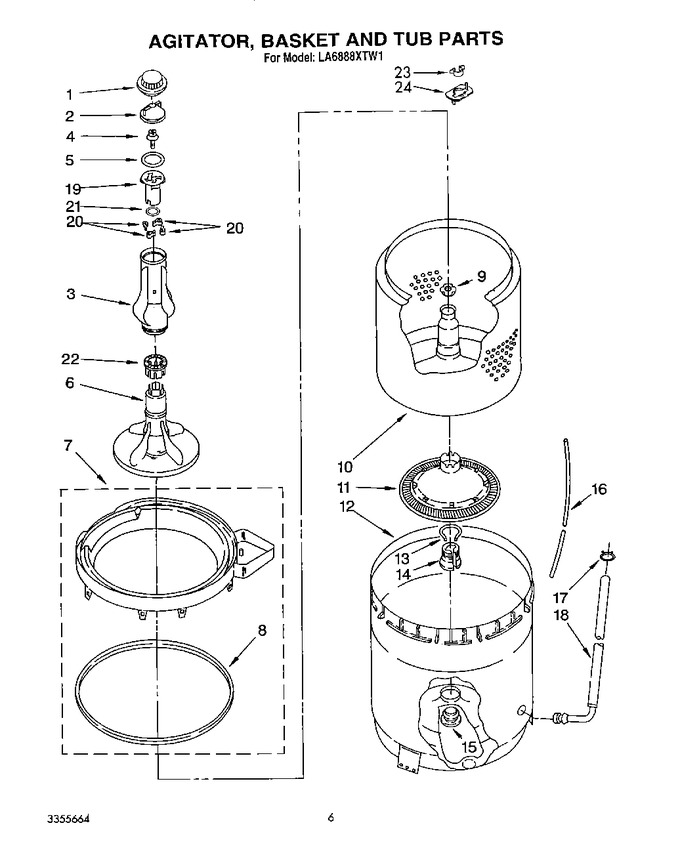 Diagram for LA6888XTG1