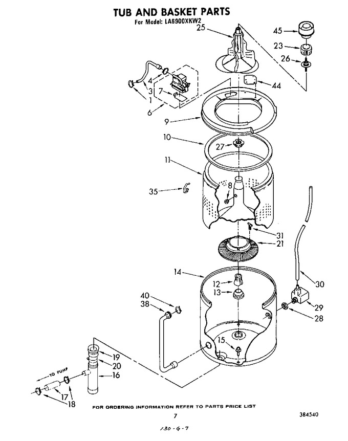 Diagram for LA6900XKW2