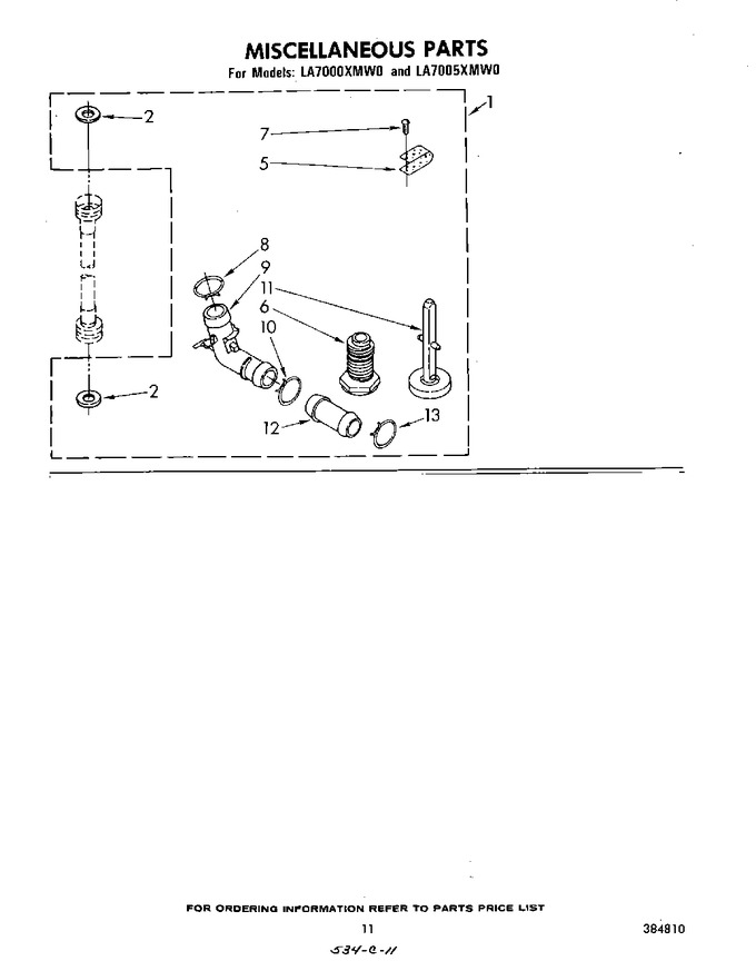 Diagram for LA7005XMW0
