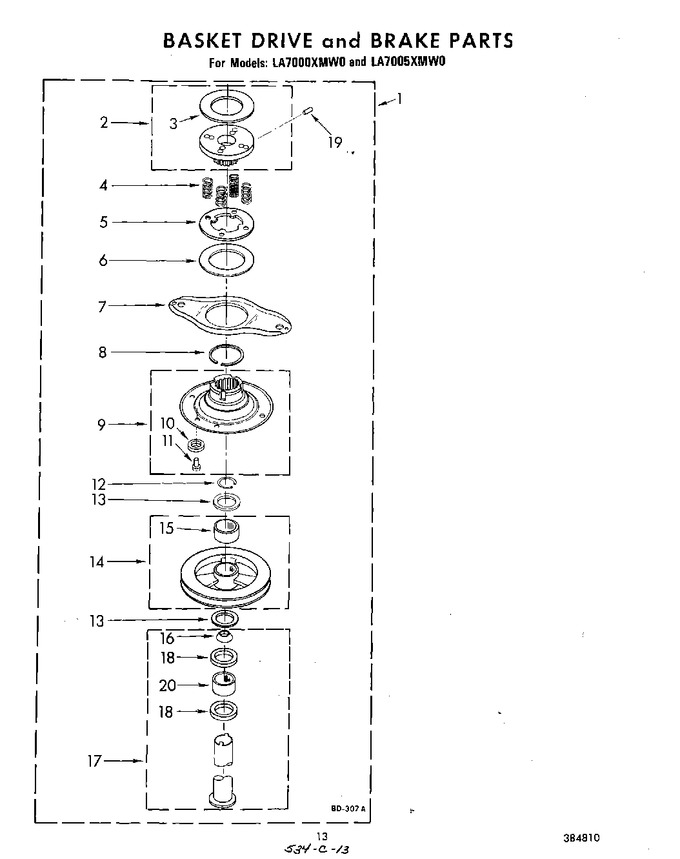 Diagram for LA7005XMW0