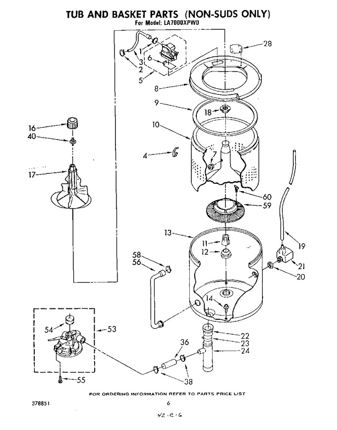 Diagram for LA7000XPW0