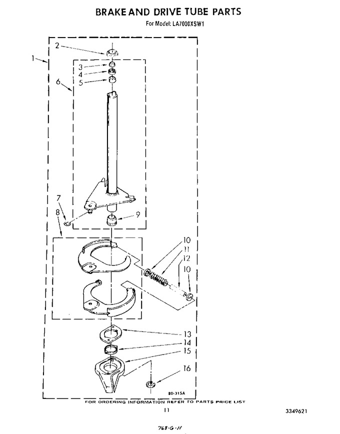 Diagram for LA7000XSW1