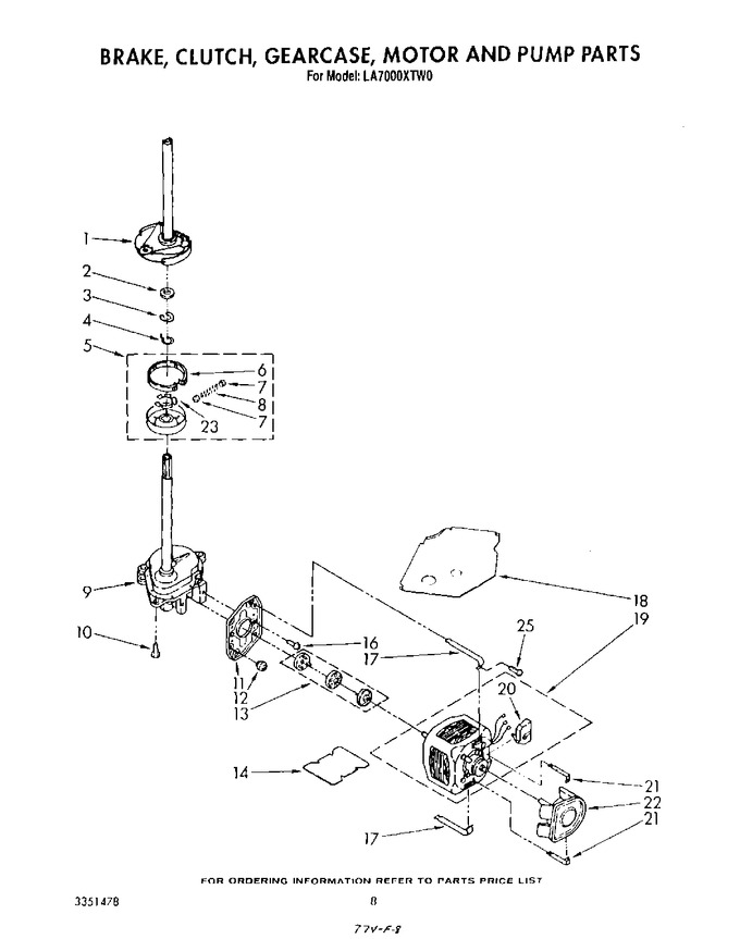 Diagram for LA7000XTF0