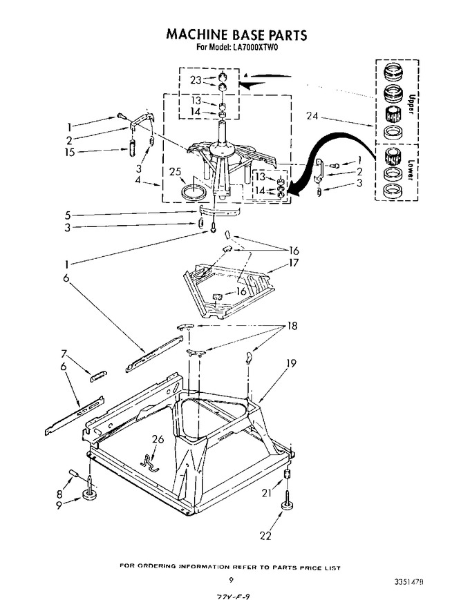 Diagram for LA7000XTF0