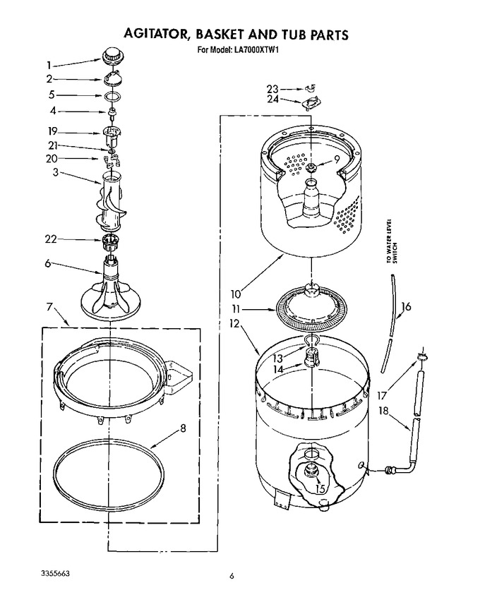 Diagram for LA7000XTN1