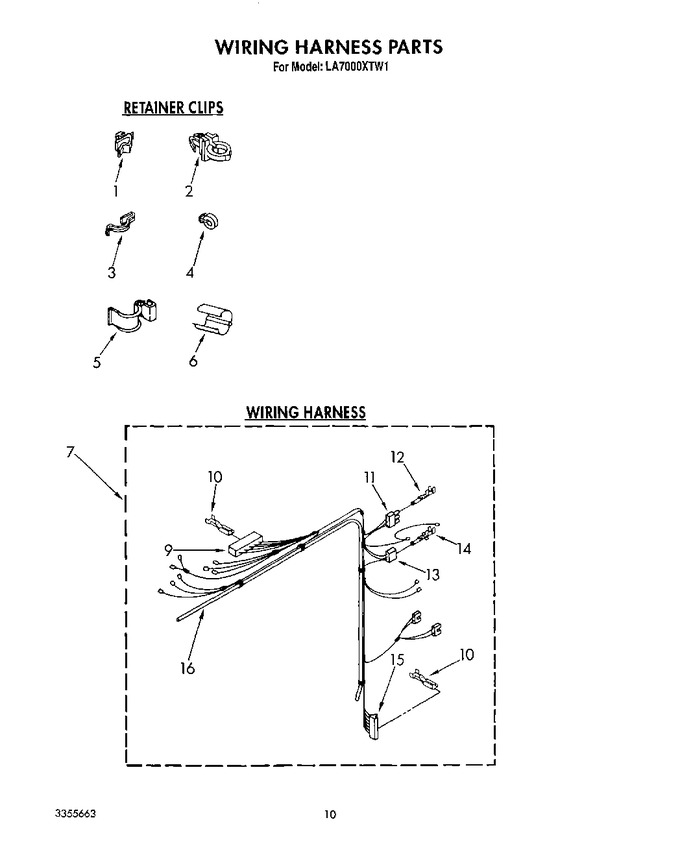 Diagram for LA7000XTG1