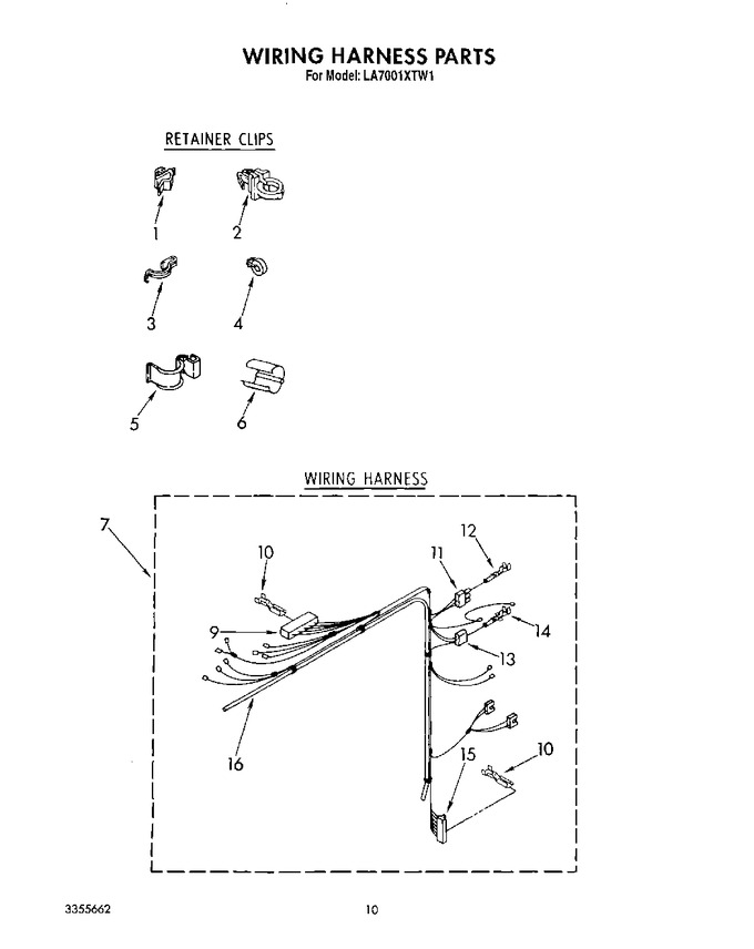Diagram for LA7001XTG1