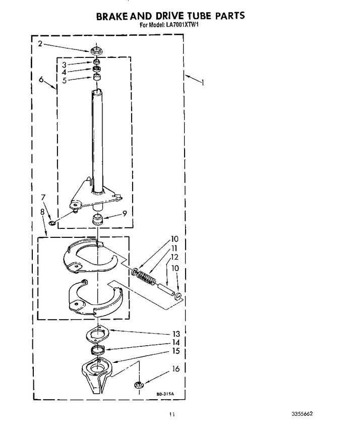 Diagram for LA7001XTF1
