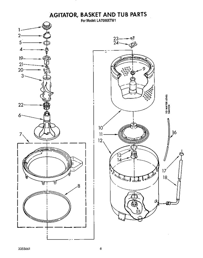 Diagram for LA7088XTF1