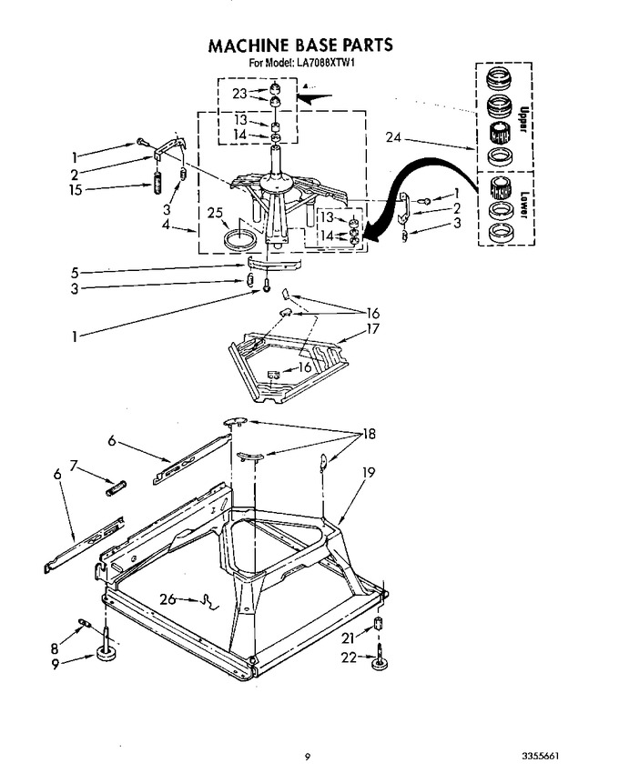 Diagram for LA7088XTF1