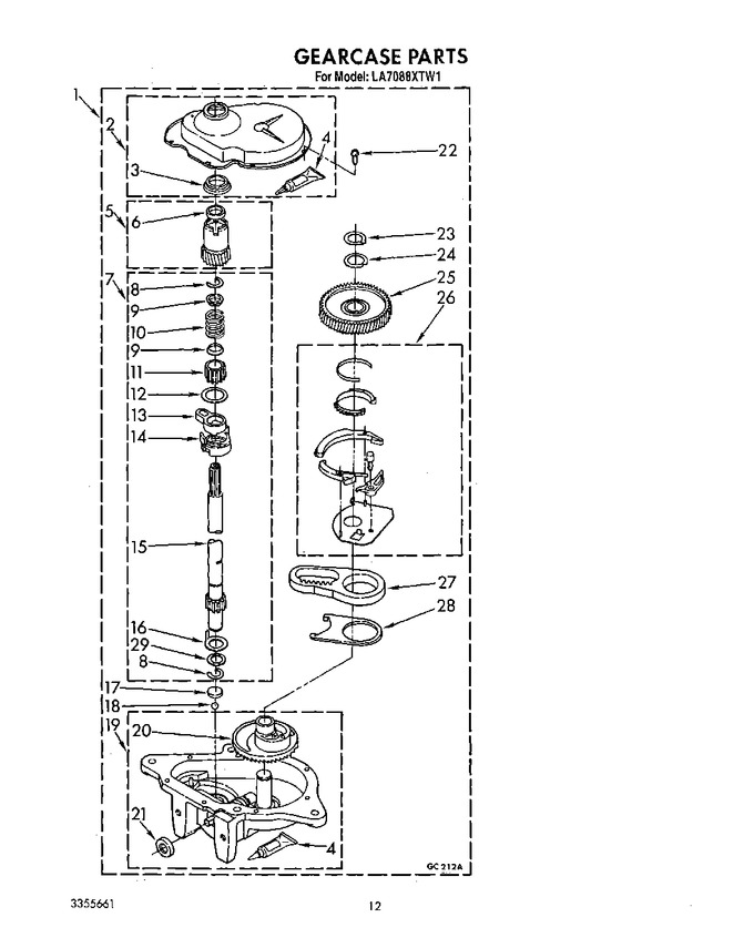 Diagram for LA7088XTG1