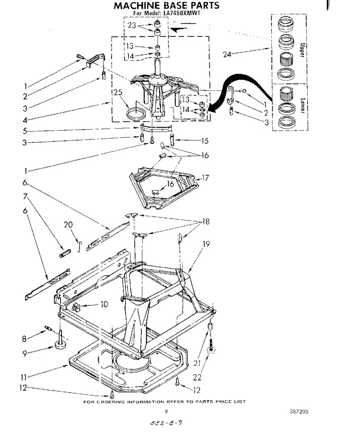 Diagram for LA7450XMW1