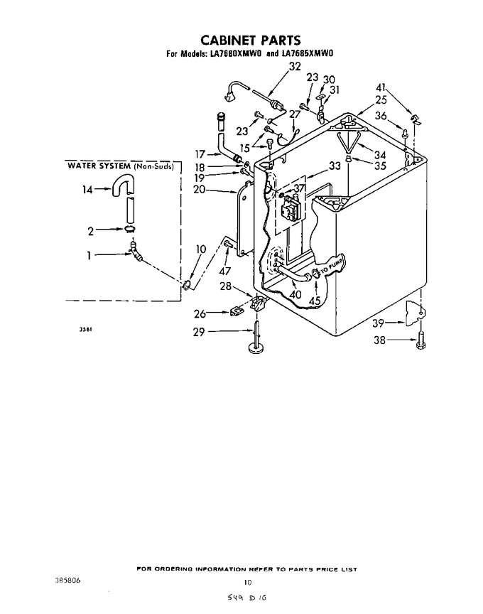 Diagram for LA7685XMW0