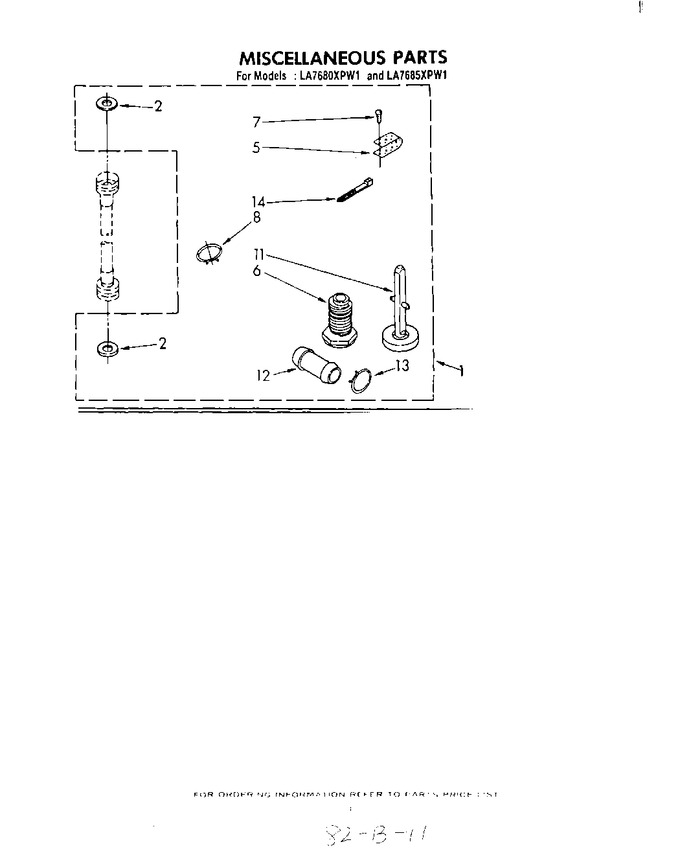 Diagram for LA7680XPW1
