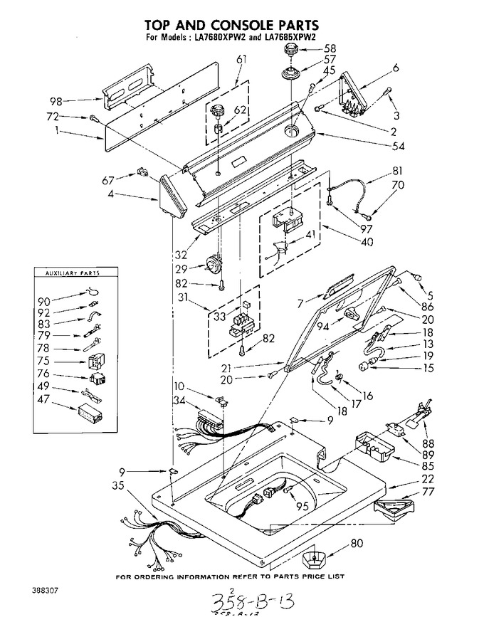 Diagram for LA7680XPW2