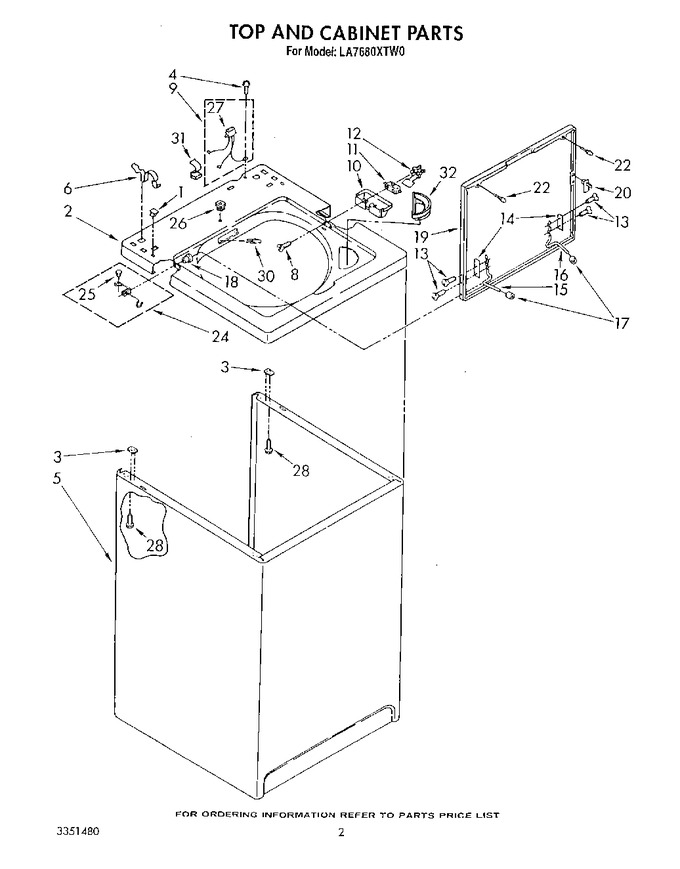 Diagram for LA7680XTF0