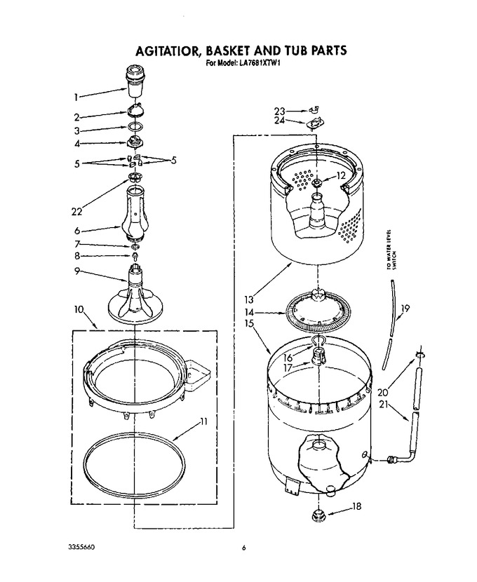 Diagram for LA7680XTW1