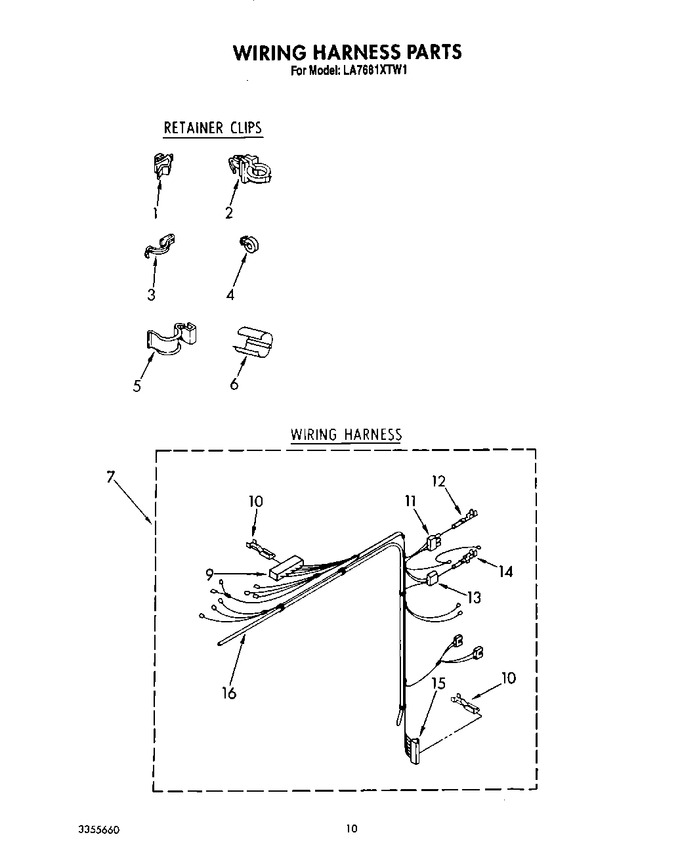 Diagram for LA7680XTW1