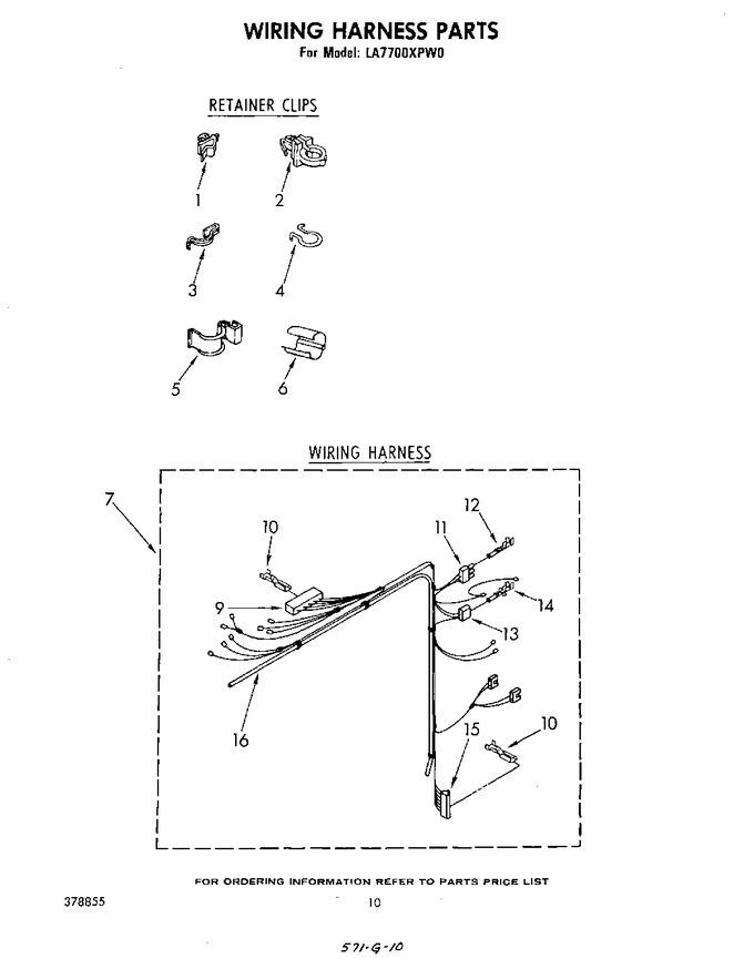 Diagram for LA7700XPW0