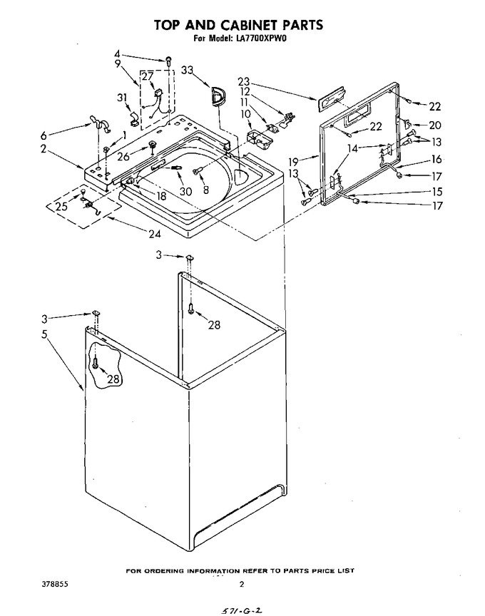 Diagram for LA7700XPW0