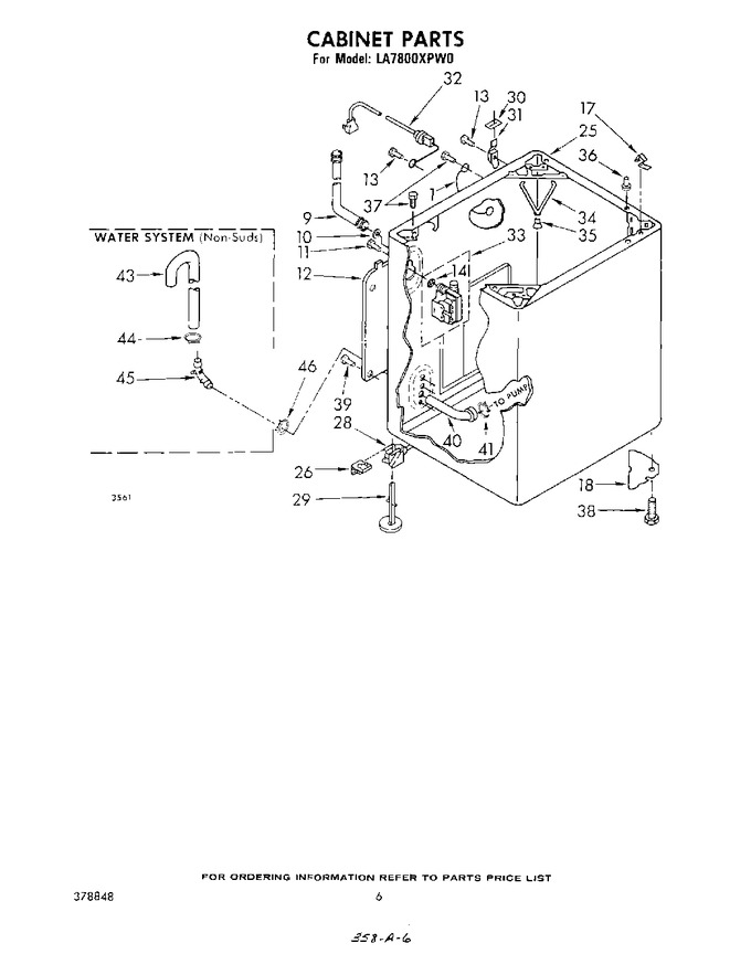 Diagram for LA7800XPW0
