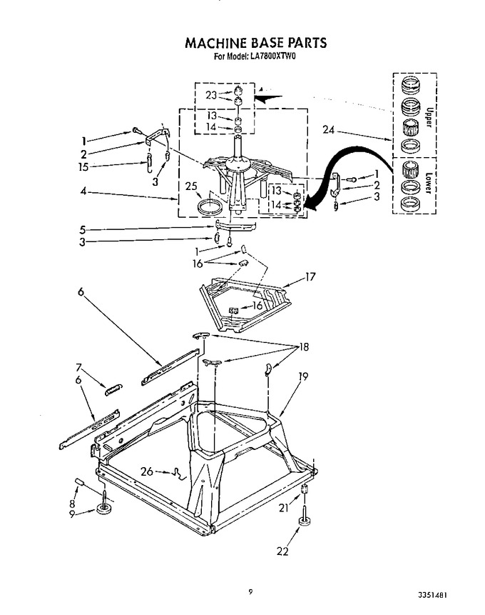 Diagram for LA7800XTW0