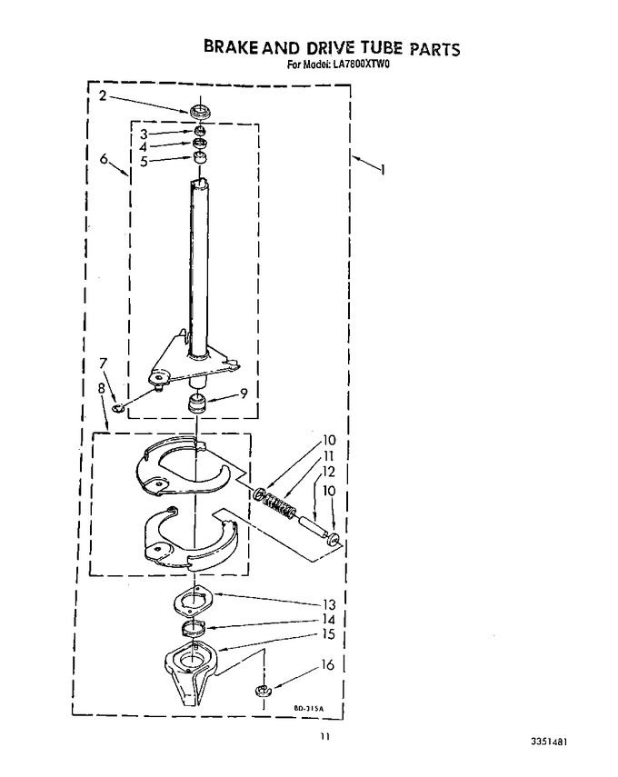 Diagram for LA7800XTG0