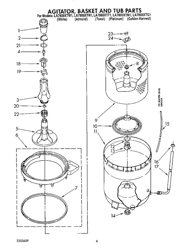 Diagram for LA7800XTN1