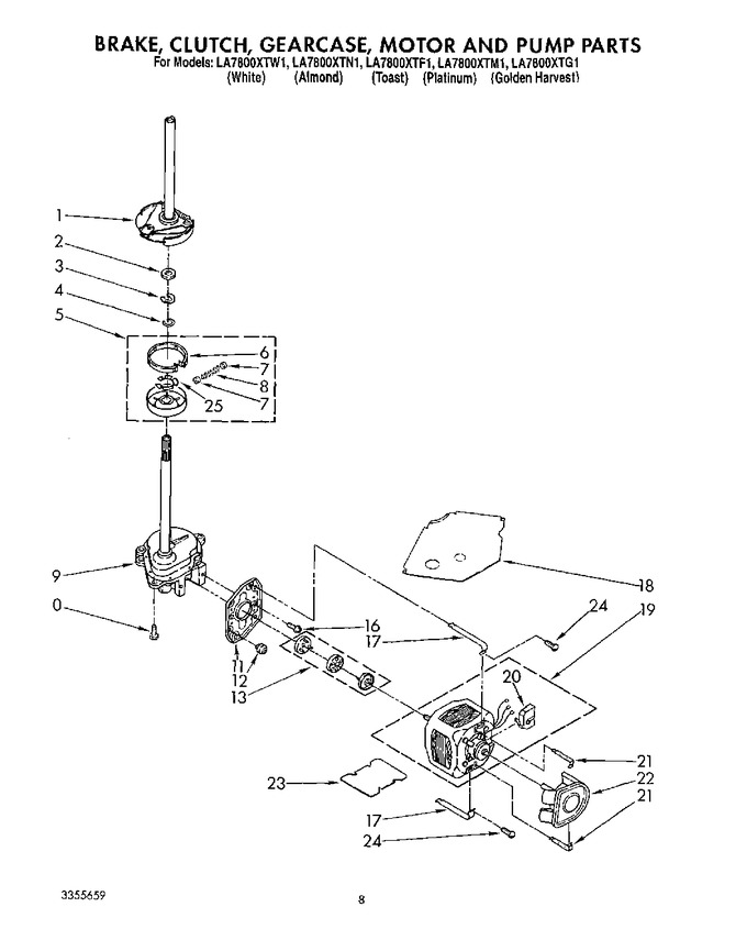 Diagram for LA7800XTW1