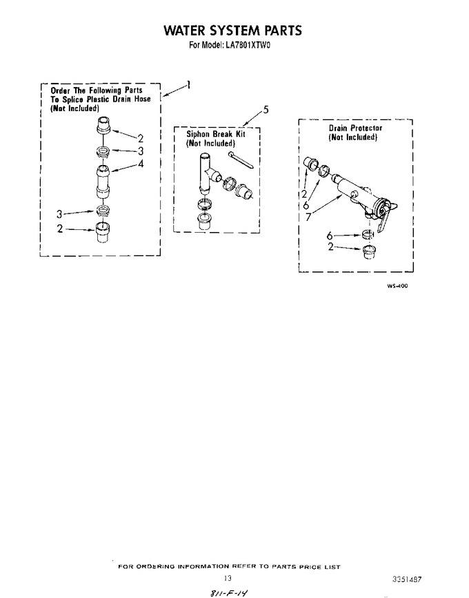 Diagram for LA7801XTM0