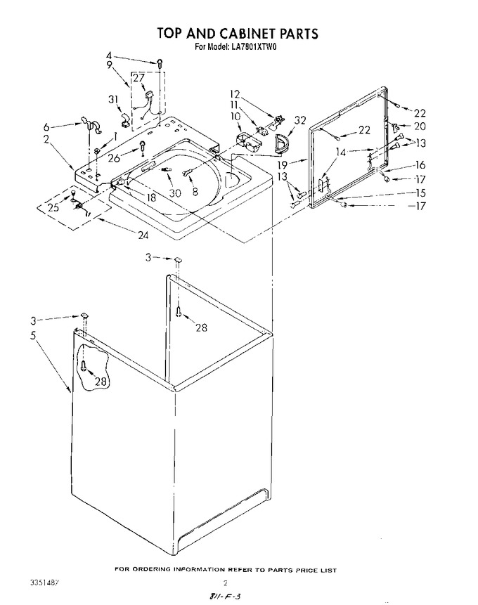 Diagram for LA7801XTM0
