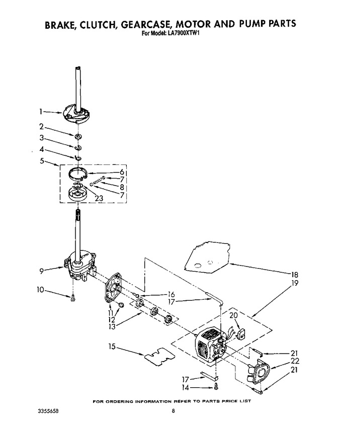 Diagram for LA7900XTN1