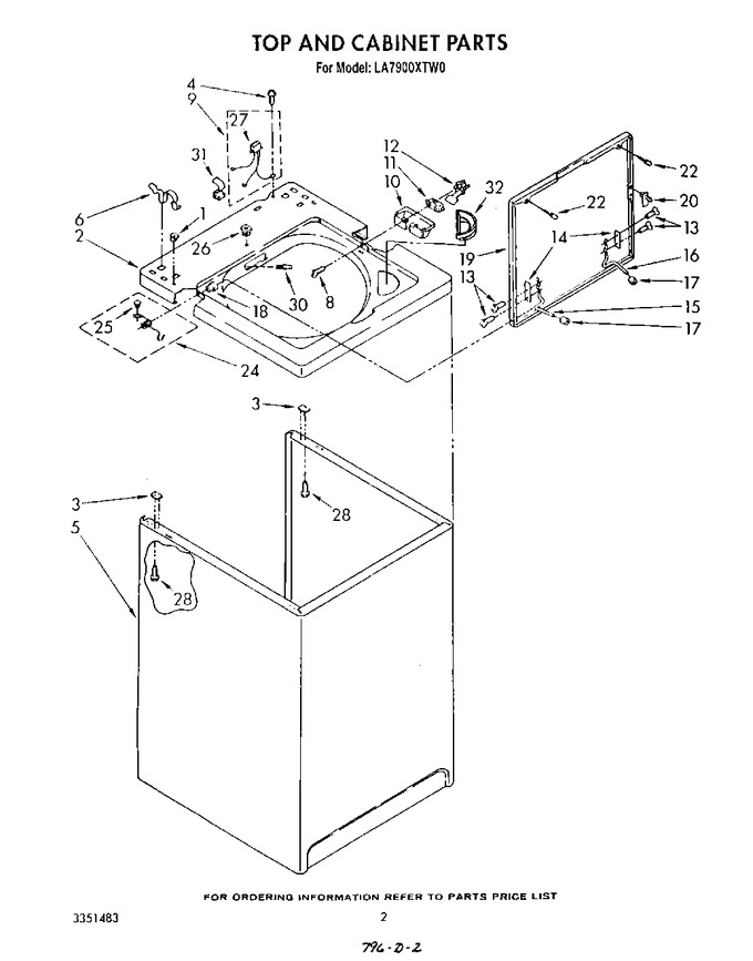 Diagram for LA7900XTN0