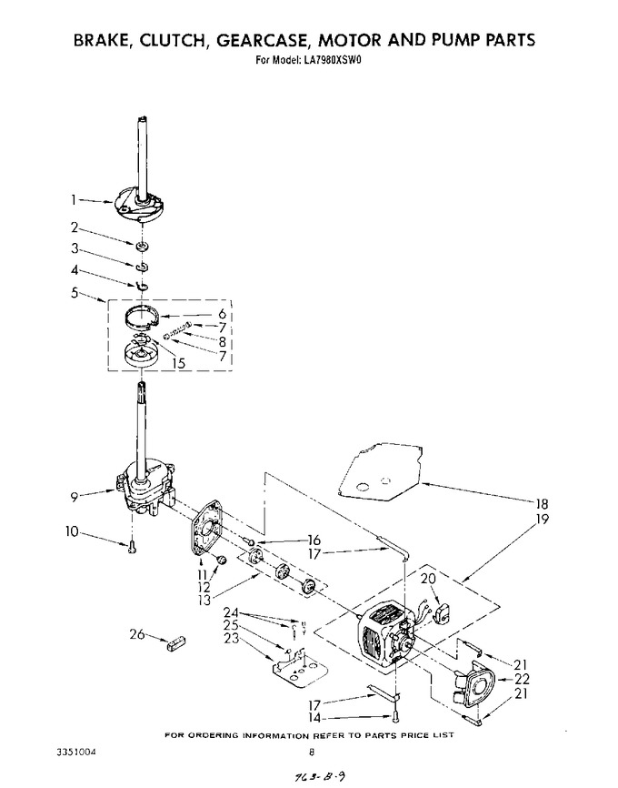 Diagram for LA7980XSW0