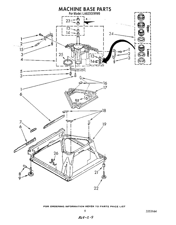 Diagram for LA8200XWW0
